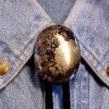 Naked Pyrite Bolo Tie